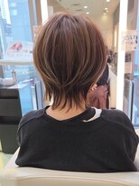 ウィル あべの店(WiLL)&nbsp;イメチェンウルフショートレイヤーカット30代40代50代田嶋11