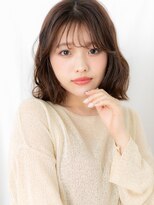 ドクターズ サロン ラブ(Dr's Salon LAB) ゆる巻先パーマ立体感マロンベージュボブディg古河10代20代30代