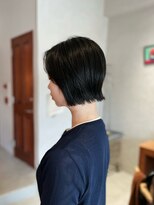 ウツギ(UTSUGI) 切りっぱなしボブ