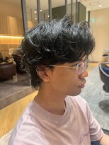 カイノ イオンモール 岡山店(KAINO)&nbsp;メンズウルフ×サーフパーマ