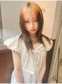 吉祥寺／明暗デザインカラーのハッシュカット