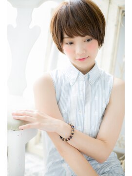 モッズ ヘア 福岡姪浜店(mod's hair) *mod's姪浜*…きちんとカワイイ大人ボブショートb