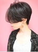 【lampオザキ】前髪長め、束感ショート