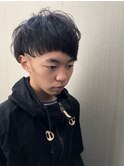 アシメバングショート