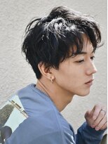 バイフィフス 原宿/表参道(by fifth)&nbsp;スパイラルパーマニュアンスパーマメンズヘア刈り上げマッシュ