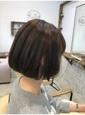 ＊ナチュラル×ストレートボブ＊