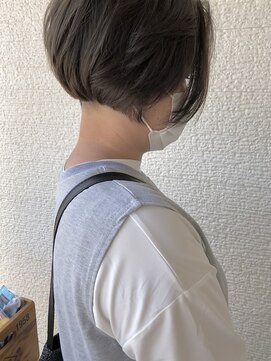 アーチ ブランチ 岡山北長瀬店(ARCH) ショートボブ×N.カラー