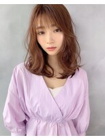 グレース(GRACE)&nbsp;色気ただよう大人レイヤークリアバングミディ　担当大山