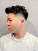 バーバー七三フェード【田中美旺】b915