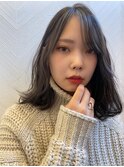 【Vanon Lee 】ダークグレージュ×ボブレーヤー