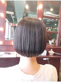ショート/オーガニックカラー/艶カラー/ボブレイヤー