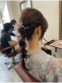 パーティーヘアセット