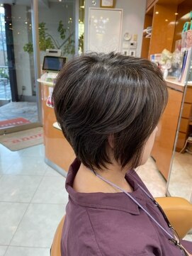 髪技空間アノン(anon) ポイントパーマ