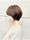 チョコレート大人ガーリープリカールハイライトショートボブ横浜