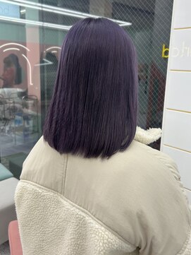 ガーランド(Girland) 【girland】ラベンダー 韓国風/レイヤーカット