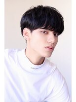 ソイクフ(SOY KUFU)&nbsp;MEN'S HAIRアッシュブラックマッシュパーマ