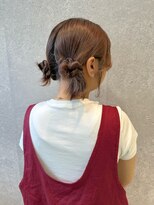 アース 三軒茶屋店(HAIR&MAKE EARTH) 三軒茶屋_レディース_ヘアアレンジ_ヘアセット_ツインアレンジ