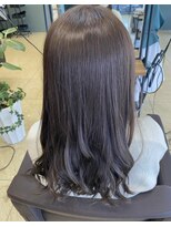 オルバイマグ(oru by mag)&nbsp;大人可愛い髪質改善カラー透明アッシュグレージュ