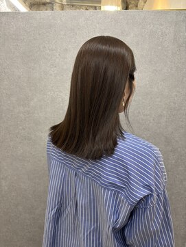 シーインフィニート 蔵前店(C∞) ぷつっとロブ／ベージュブラウン
