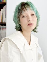 ベチカ(vetica) ミントグリーン×マッシュウルフ
