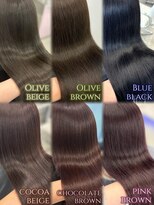 アイシー 表参道(ICY)&nbsp;透明感カラーオリーブブルーココアピンクラベンダー