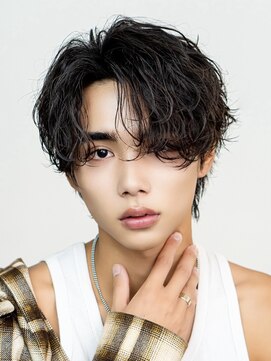 オーシャントーキョー(OCEAN TOKYO) 波巻きパーマメンズツイストスパイラルパーマツーブロック