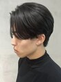 ラヴィズムバイフィフス(LUVISM by fifth) 襟足を刈り上げないセンターパート"韓国ニュアンスパーマ"