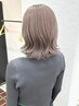 【ハイトーンのメンテナンスに☆】リタッチケアブリーチ＋カラー