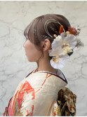 成人式アップスタイル
