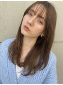スタイリング楽ちんで可愛いレイヤーカット！