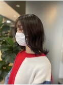 透明感！オリーブブラウン