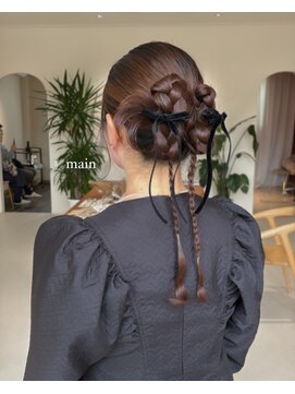 メイン(『　　』main) カチモリヘア