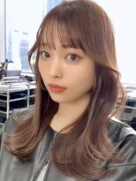 ジーナ 名駅(XENA.)&nbsp;アプリコットオレンジ/韓国風巻き/姫カットレイヤー★53