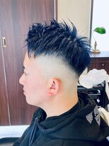 グレイスフルバーバーロンドン 大宮店(Graceful Barber London)&nbsp;【30代 男性】ロンドンブルーフェード（大宮/バーバー）