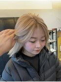 【olino】艶ハイトーン20代30代☆ミルクティーシャドールーツ