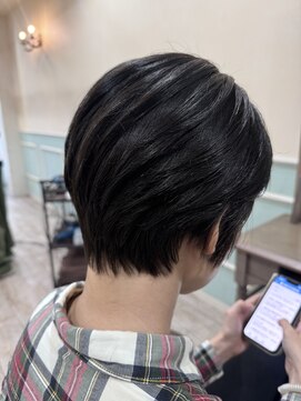 ラボヌールヘアーノーブル 新越谷店(La Bonheur hair noble) くびれショート/極上髪質改善【美髪】【イメチェン】