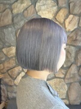 ラック 表参道(LUCK) ラベンダーグレー/ミニボブ/ラベンダーミルクティー/表参道