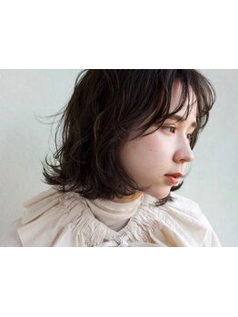 仕上がりフォルムの透明感や柔らかい質感。乾かすだけでキマるからスタイリングも簡単です☆