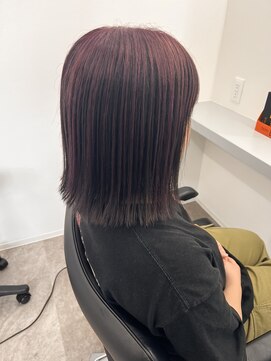 トイロ ウィステリア(toiro wisteria) 外ハネボブ×アンブレラカラー