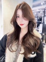 アルバム 池袋(ALBUM) おくれ毛オリーブベージュくびれヘアロング_F20693