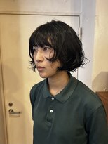 ロムブラン(L'HOMME BLANC) ボブパーマ