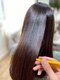 ブレスヘアーデザイン(BLESS HAIR DESIGN)の写真/厳選したトリートメントと髪質改善で、パサつきを抑え指通り滑らかな質感に!芯から補修し、最高の艶髪へ