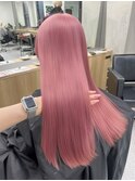 インナーカラー/トリートメント/デザインカラー/ペールピンク