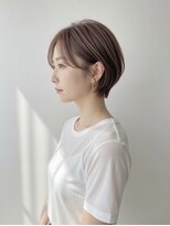 ゲイン(Gain)&nbsp;ショートカットx白髪ぼかしx髪質改善x縮毛矯正xダブルカラー