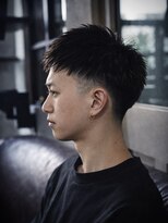 ジ オブスキュア(THE OBSCURE)&nbsp;ナチュラルテーパーフェード×スパイキーショート