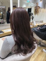 フィゼル あべのルシアス店(Aujua fizelle) ピンクブラウン