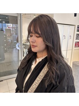 ステラ ヘア デザイン サロン(STELLA hair design salon) 透明感グレージュ。 【由比藤】