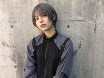 トクテ 高円寺(tokute)の写真/【韓国風】顔まわり小顔デザイン［高円寺/インナーカラー/ハイライト/髪質改善/ケアブリーチ/ボブ/ウルフ］