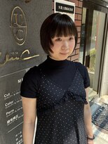 ウィーク 梅田(UiiC)&nbsp;顔周りを切り込んだウルフボブ【 uiic umeda stylist rira 】