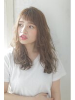 リー 甲子園(Lee) ヌーディーカラー×無造作カール